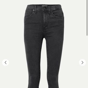 Madewell skinny skinny black jeans